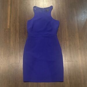 J. Crew Royal Blue Mini Dress